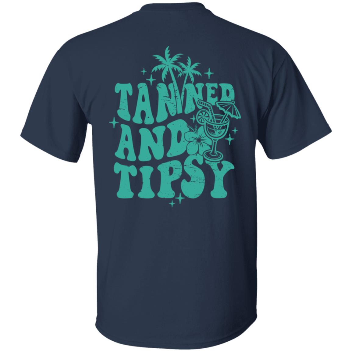 Tanned And Tipsy Beach Tee