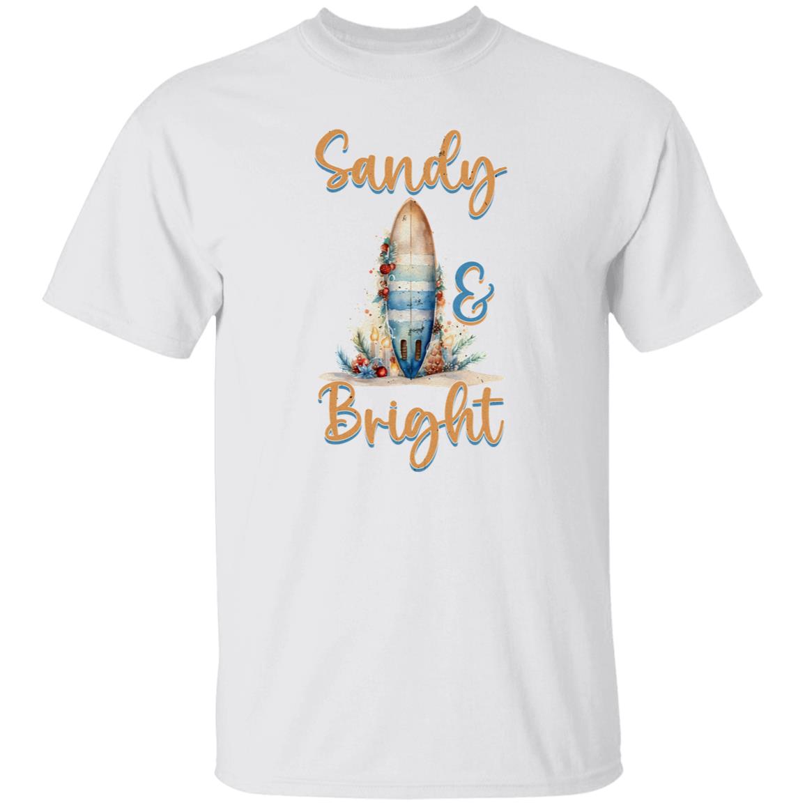 Sandy and Bright Surf Board Beach Tee