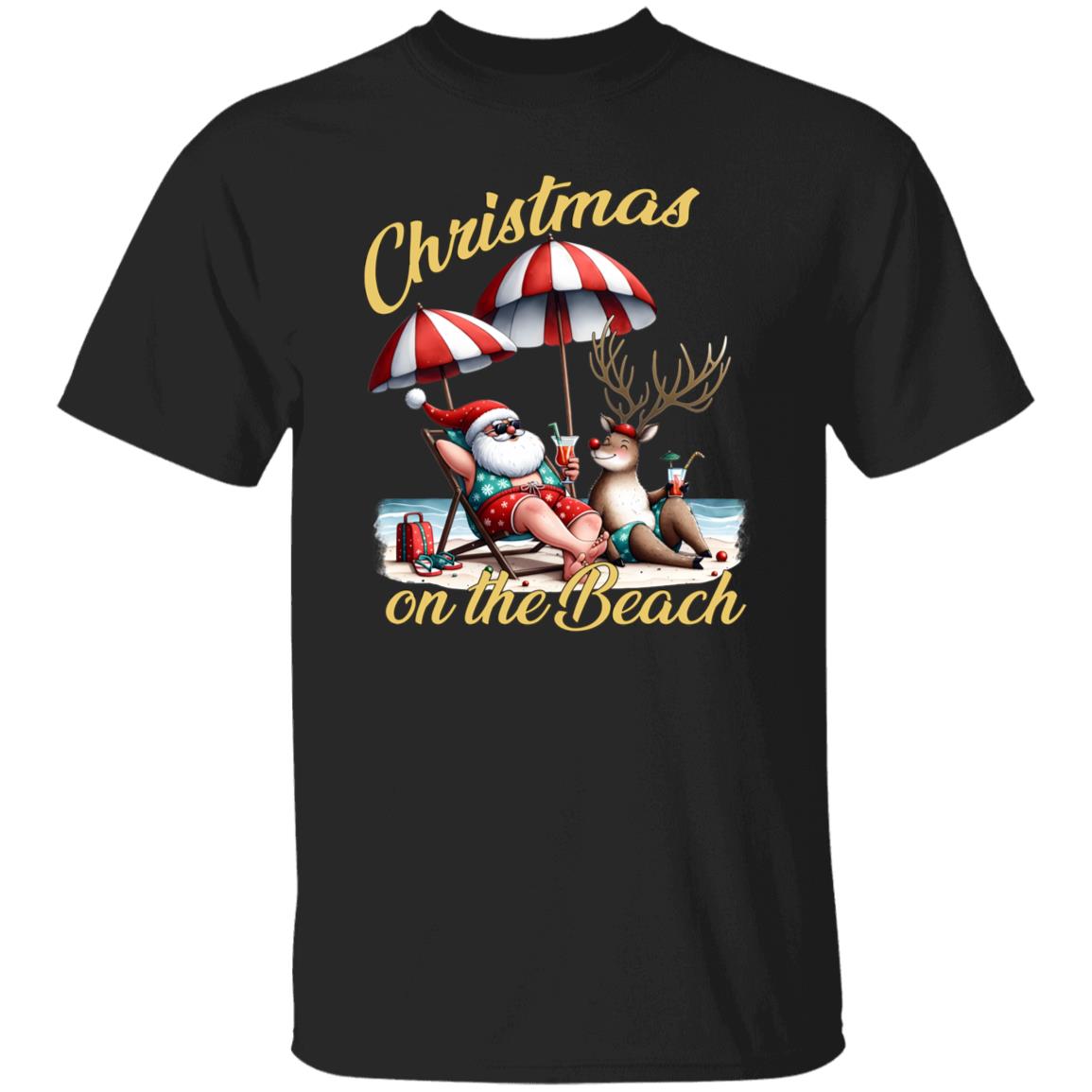 Christmas On The Beach T-Shirt