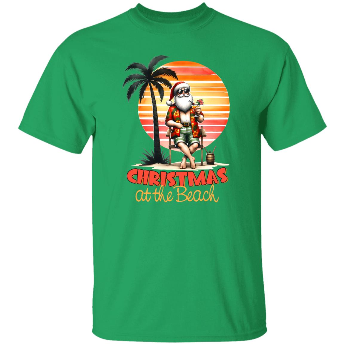 Retro Christmas Beach Shirt