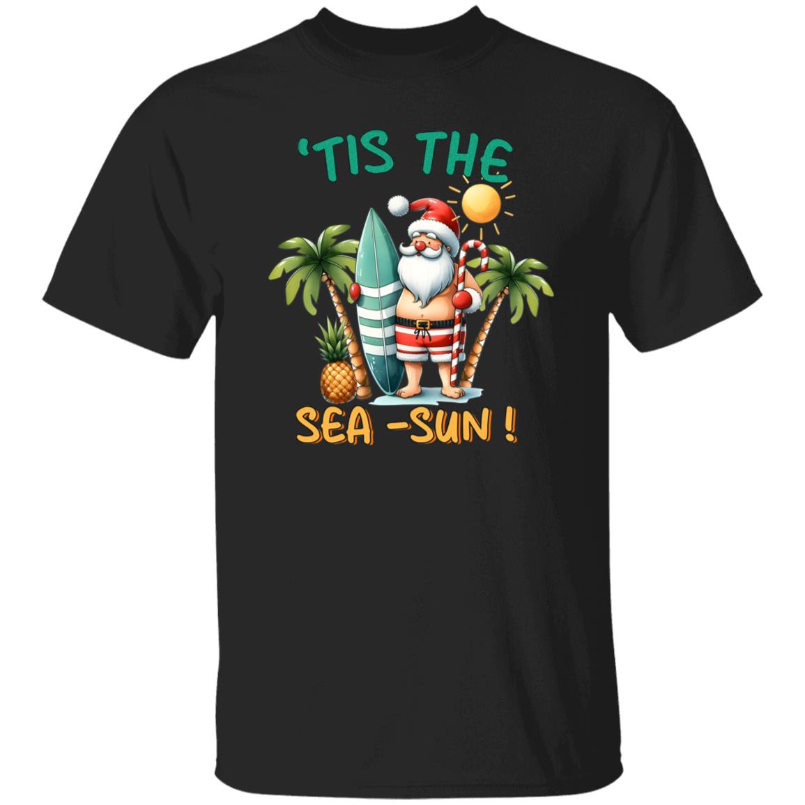 Tis The Sea Sun Beach T-Shirt