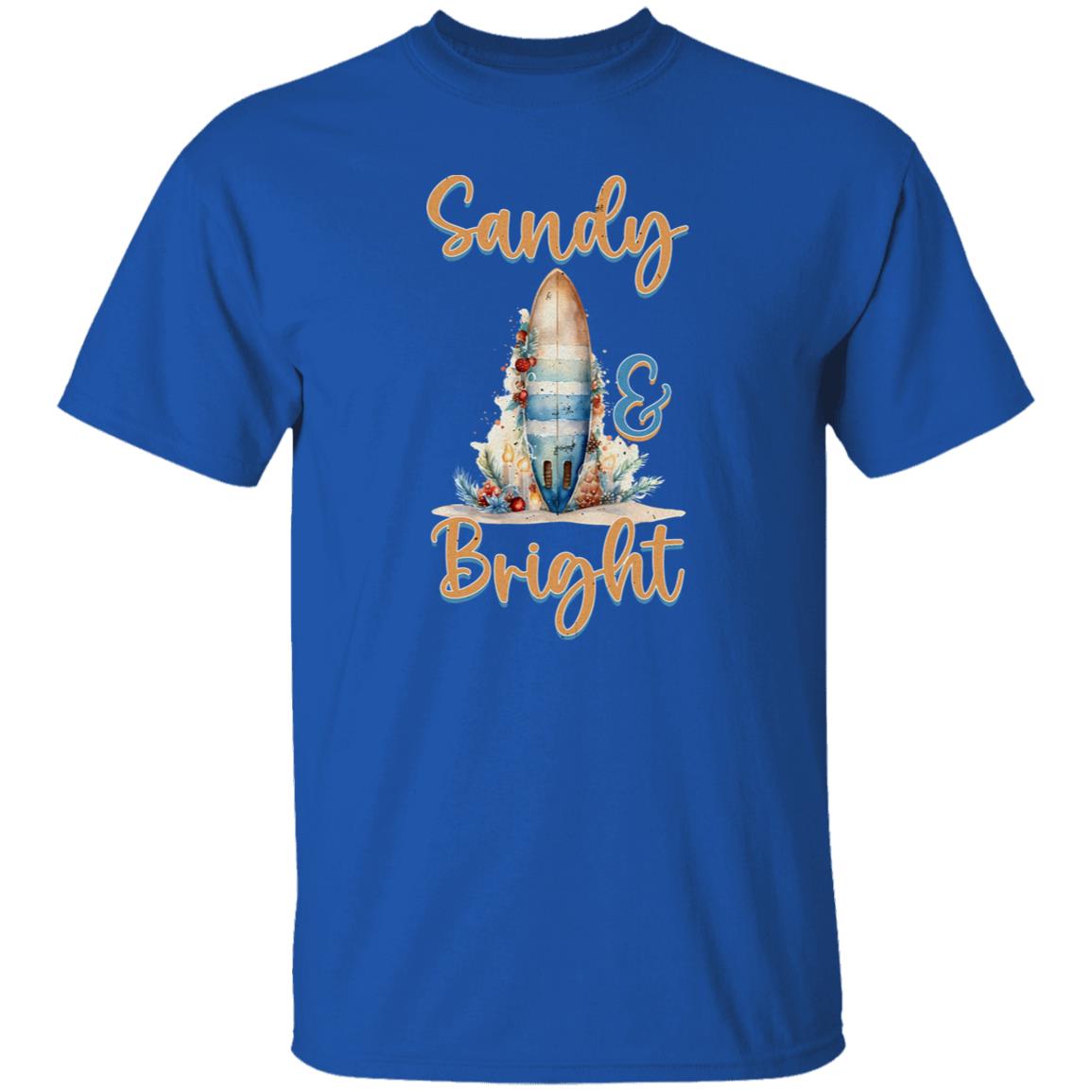 Sandy and Bright Surf Board Beach Tee