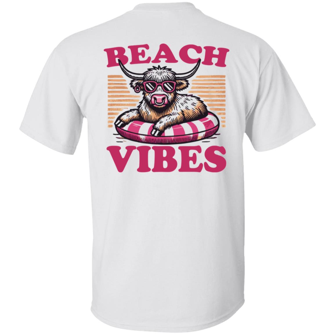 Highland Cow Beach Vibes T-Shirt