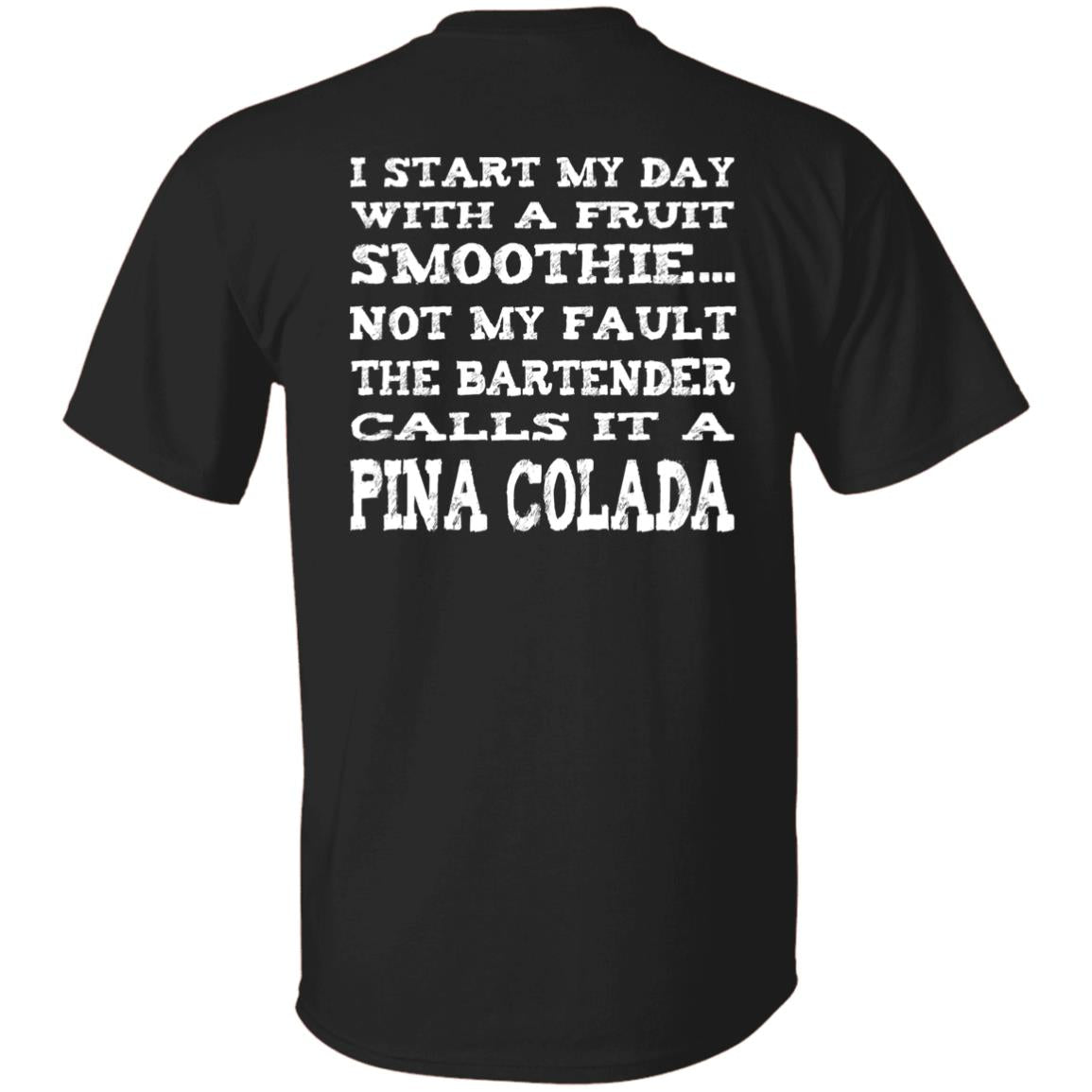 Smoothie Vs Pina Colada Beach T-Shirt