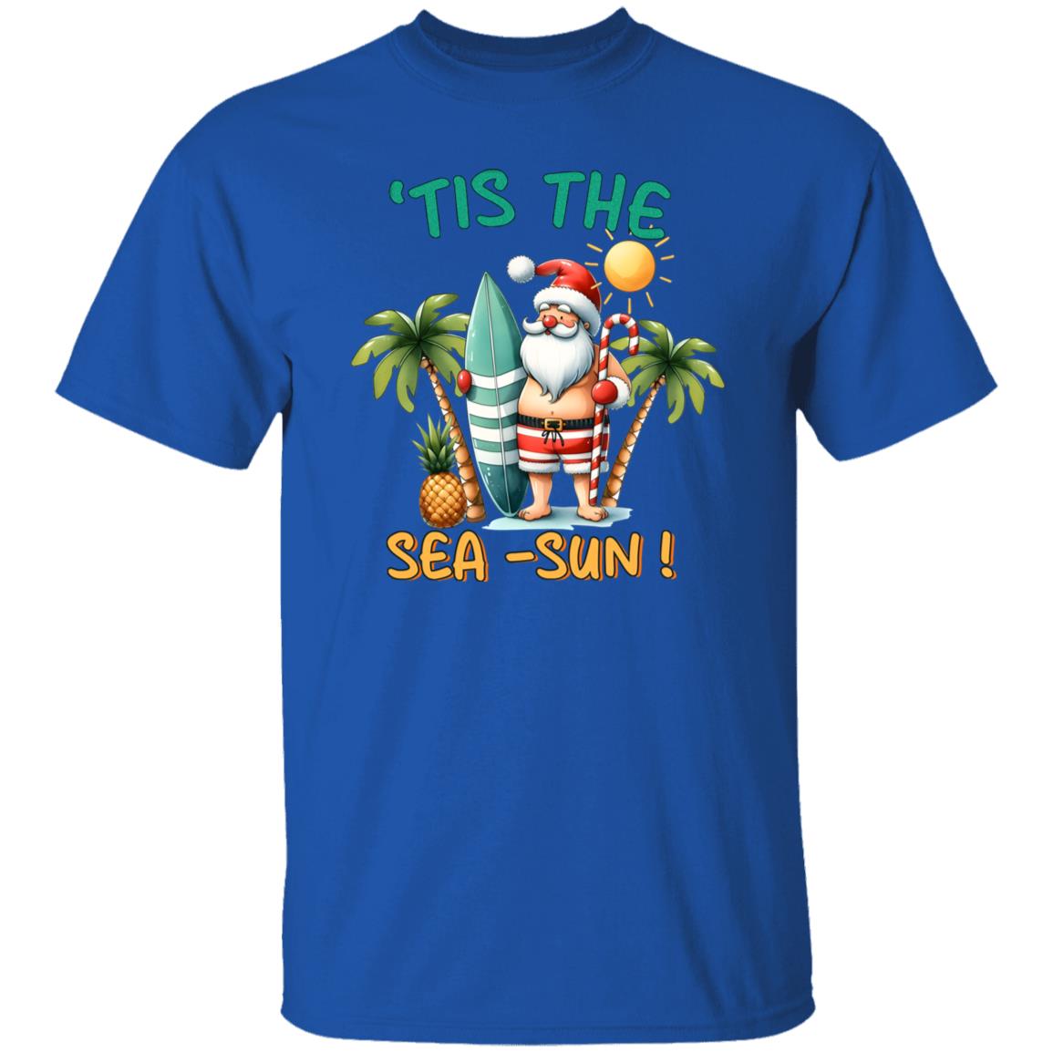 Tis The Sea Sun Beach T-Shirt