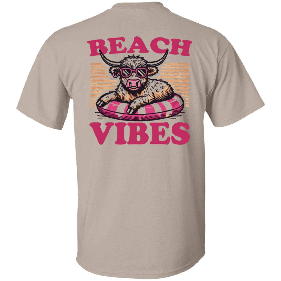 Highland Cow Beach Vibes T-Shirt