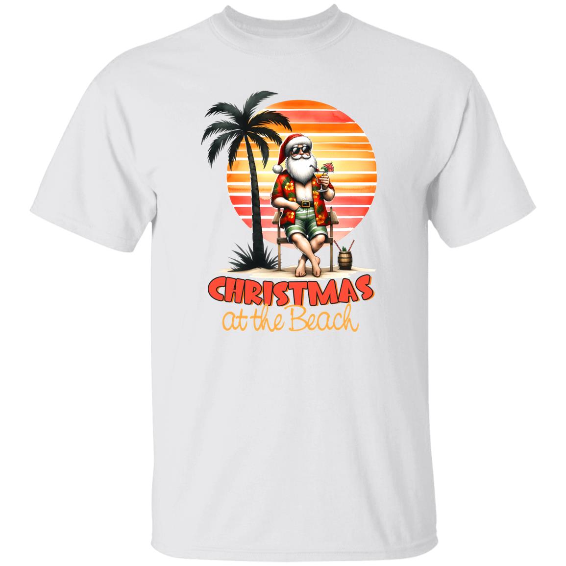 Retro Christmas Beach Shirt