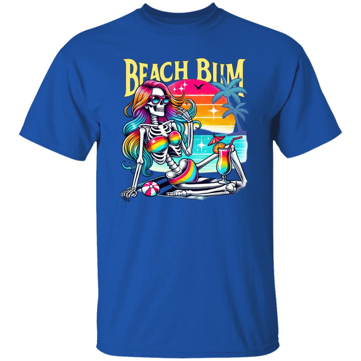 Skeleton Beach Bum T-Shirt