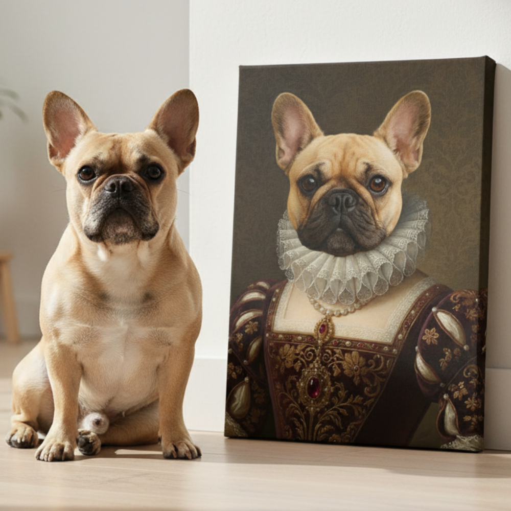 Noble Lady Pet Portrait