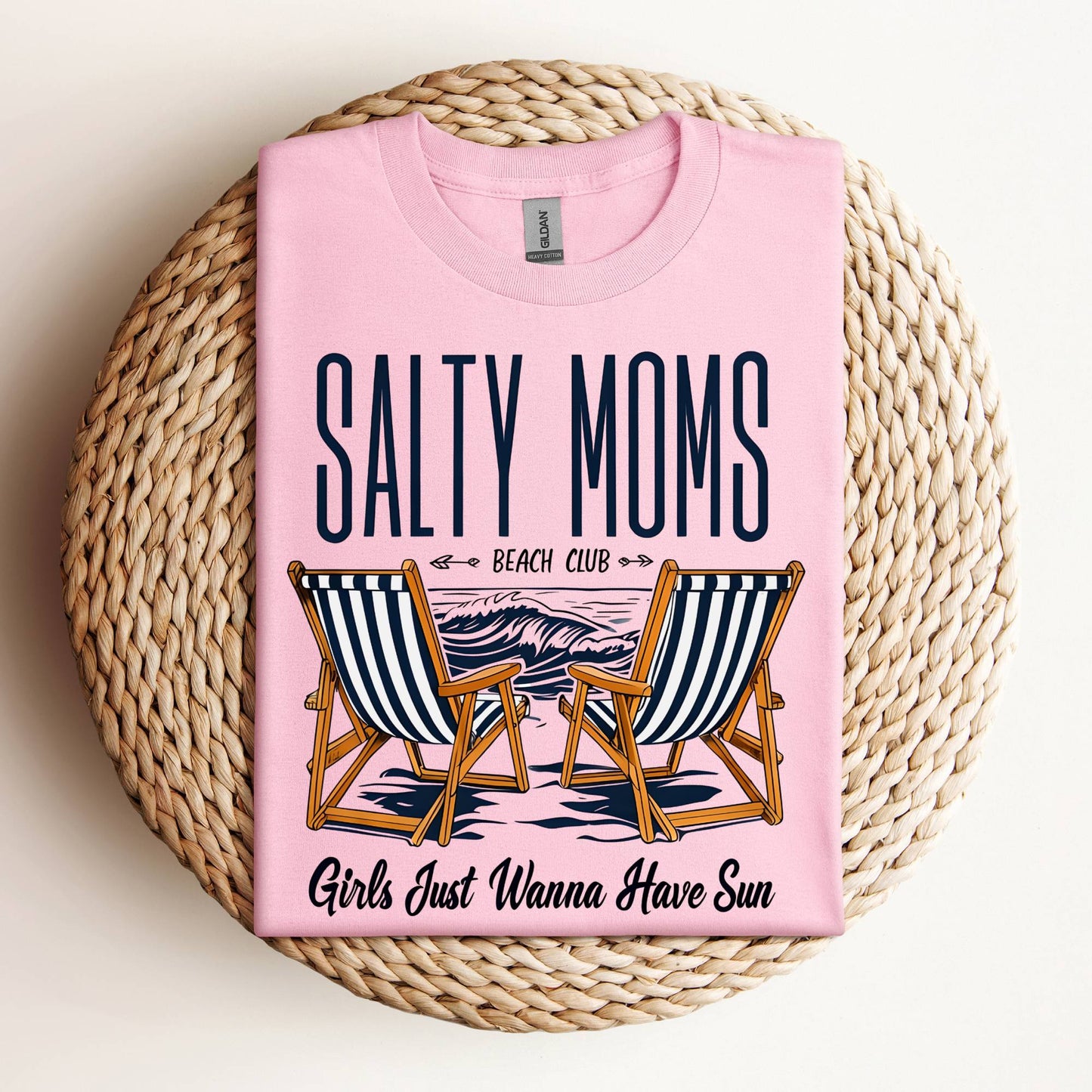 Salty Moms Beach Club Shirt
