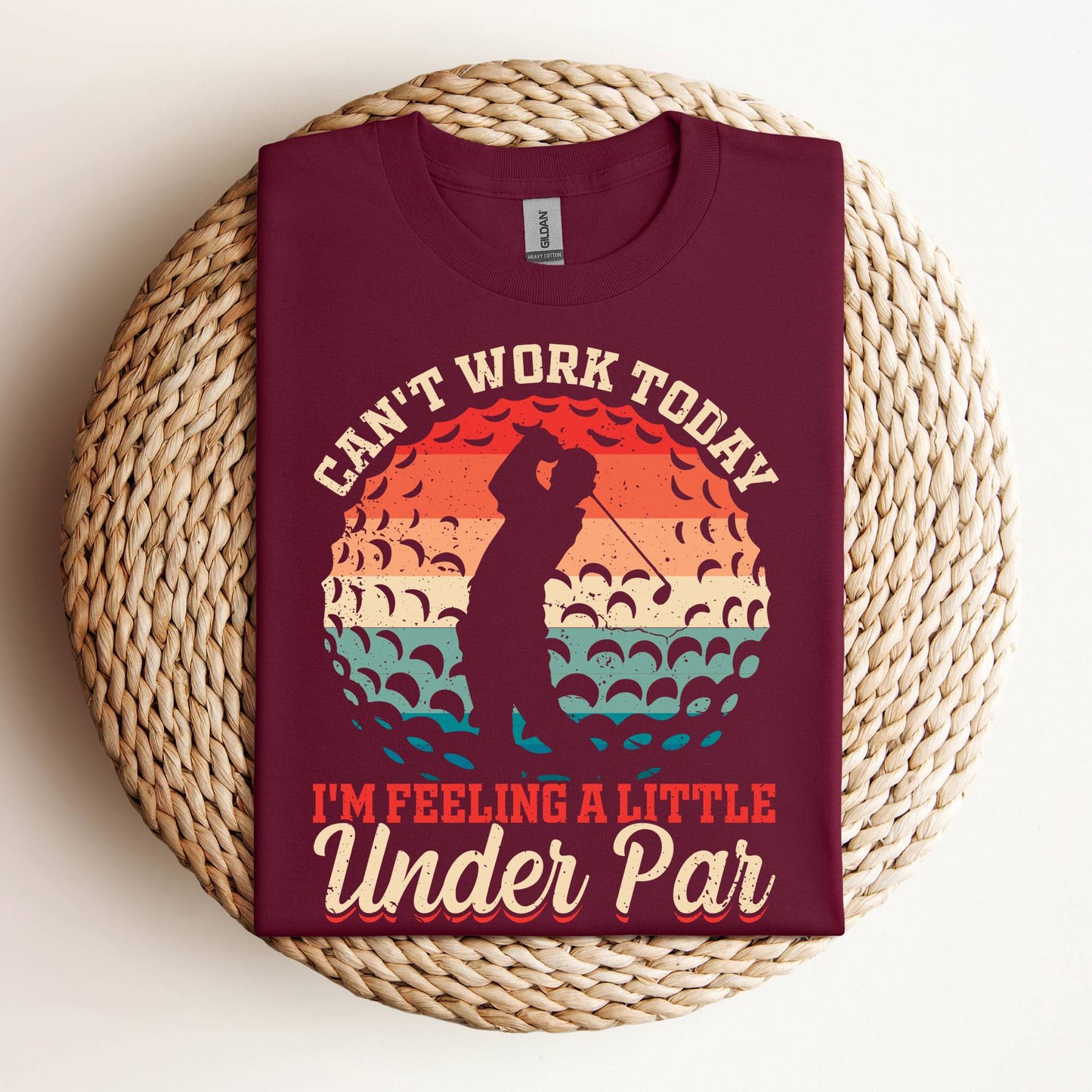 Can't Work Today Feeling Under Par