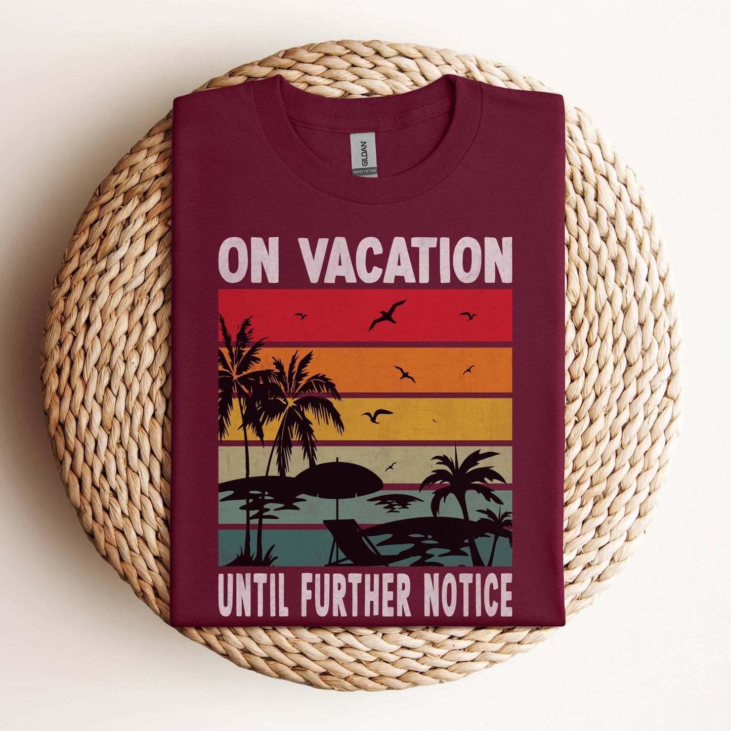 On Vacation Beach T-Shirt