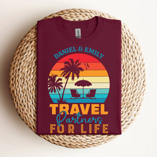 Personalized Husband & Wife Travel Partners For Life