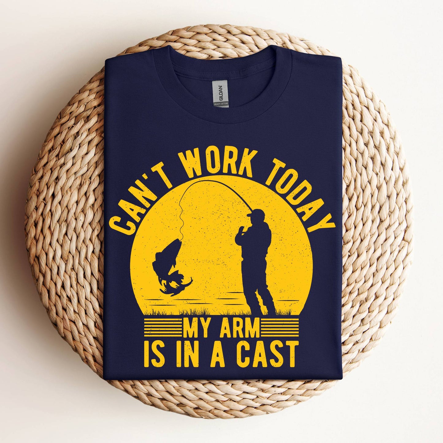 Can't Work Today Fishing Shirt