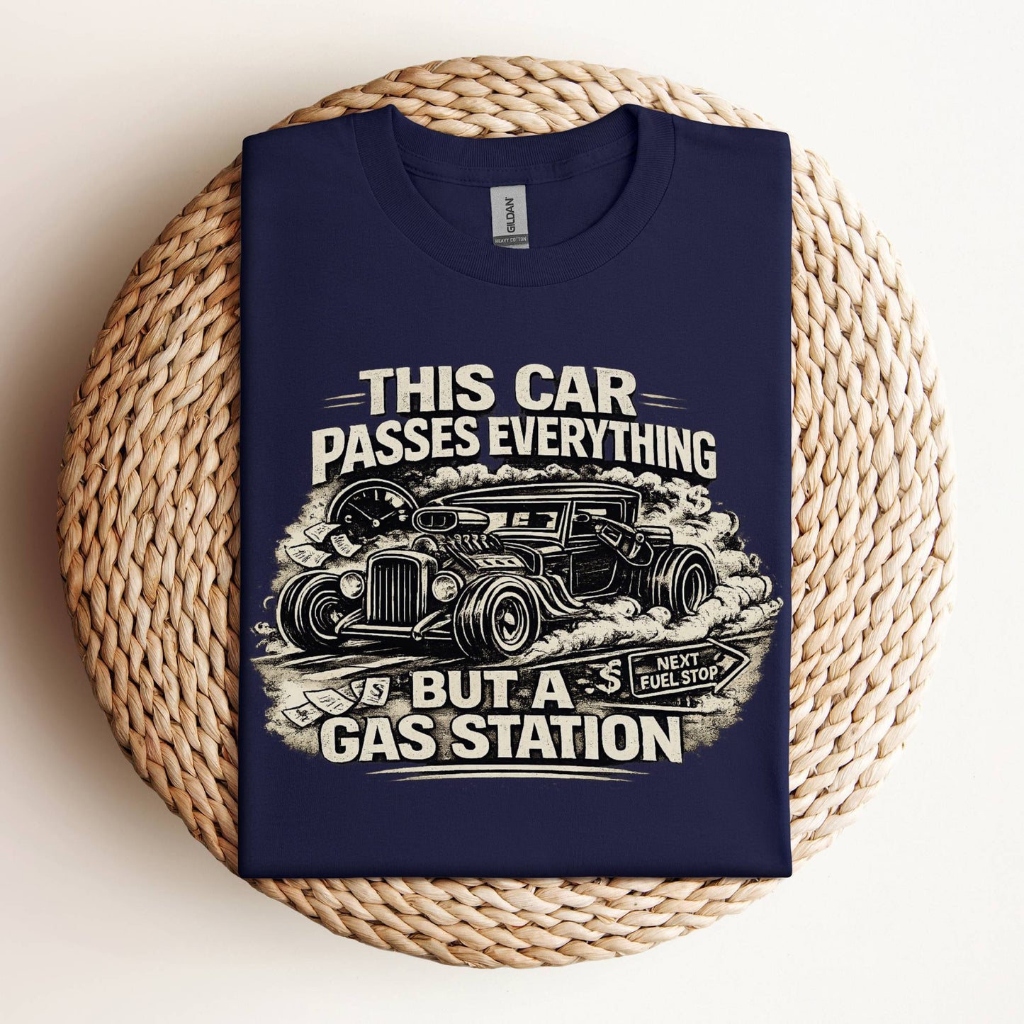 This Car Passes Everything But A Gas Station Shirt