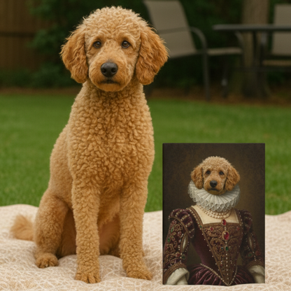 Noble Lady Pet Portrait