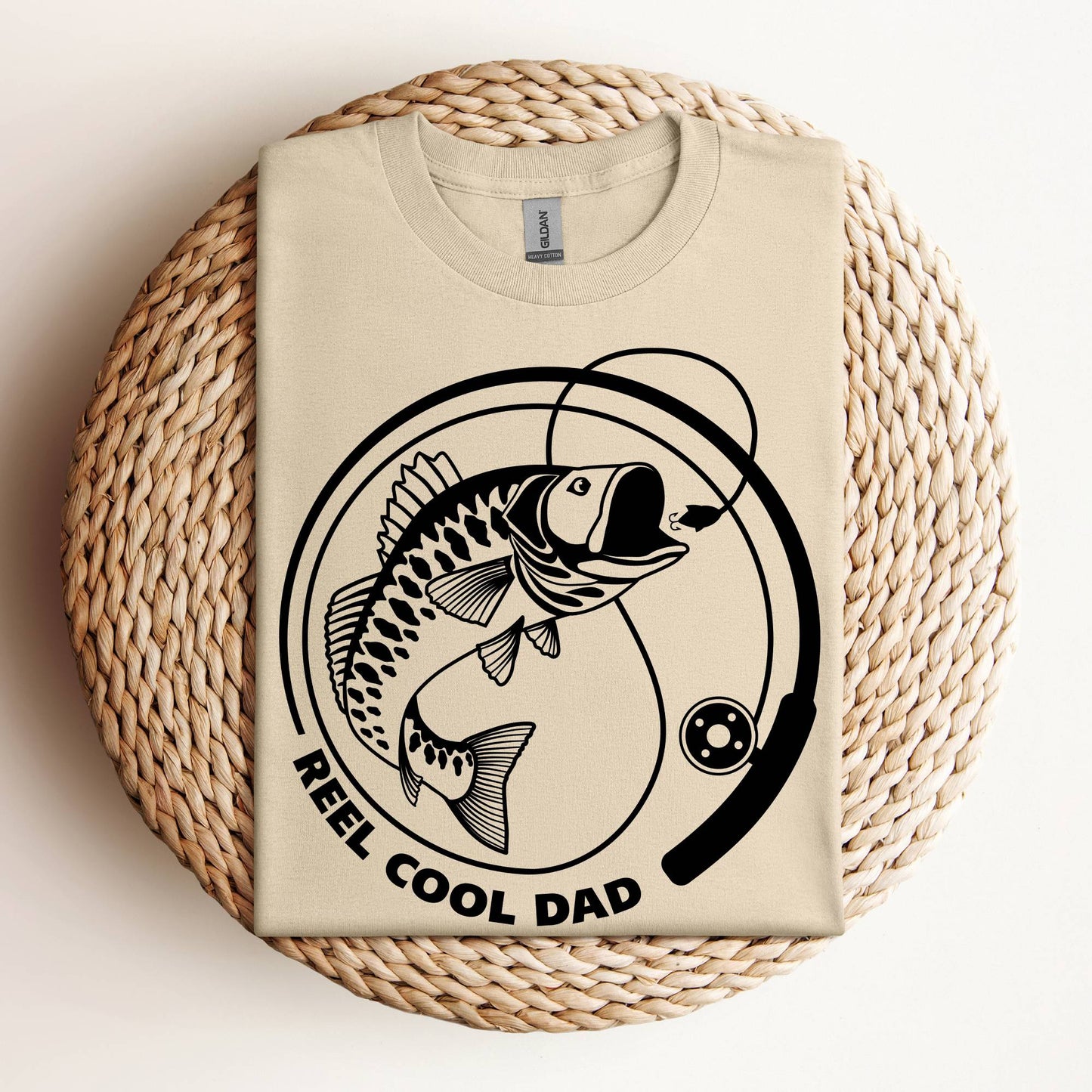 Reel Cool Dad Fishing Shirt