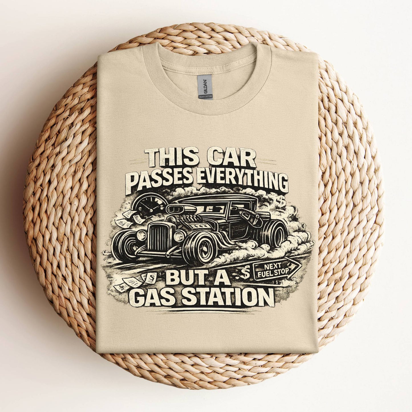 This Car Passes Everything But A Gas Station Shirt