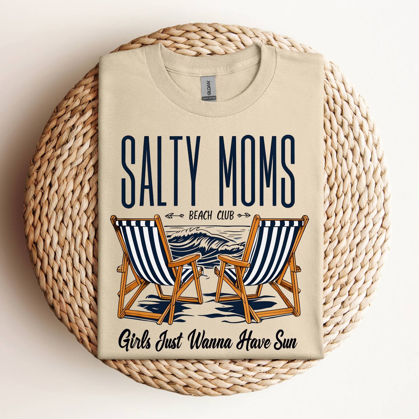 Salty Moms Beach Club Shirt