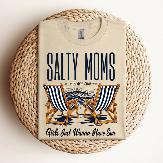 Salty Moms Beach Club Shirt