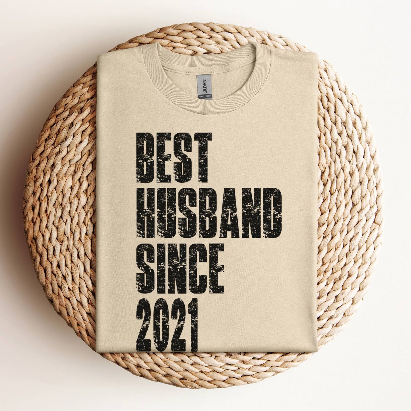 Personalized Best Husband Since Custom Year T-Shirt