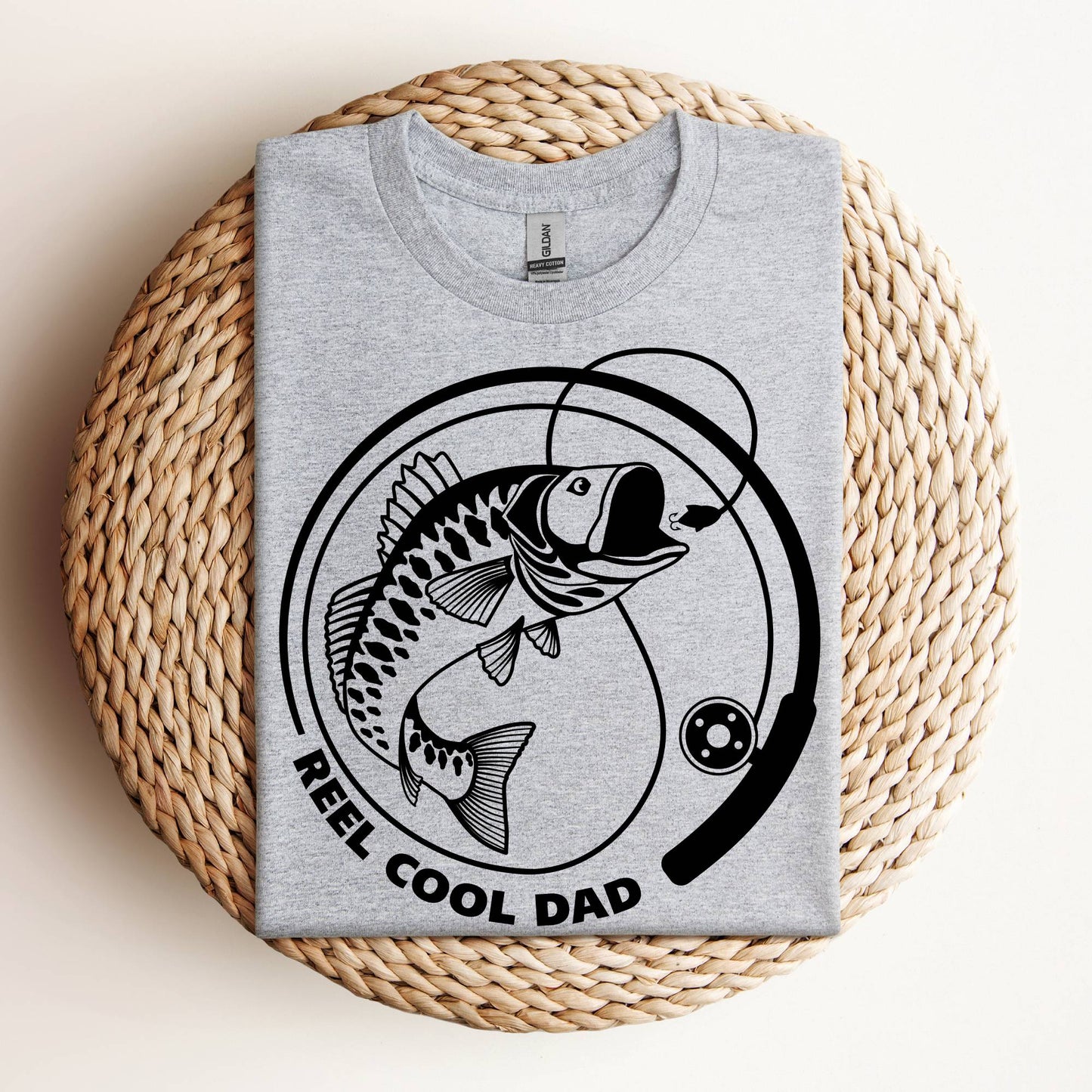 Reel Cool Dad Fishing Shirt