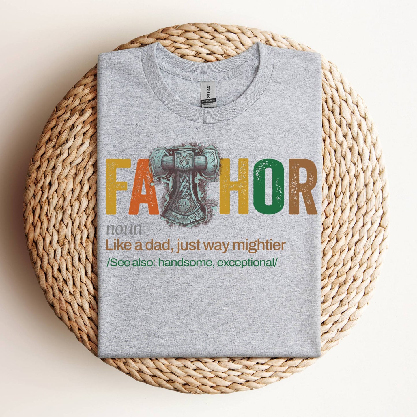 Dad Gift FaTHOR Shirt