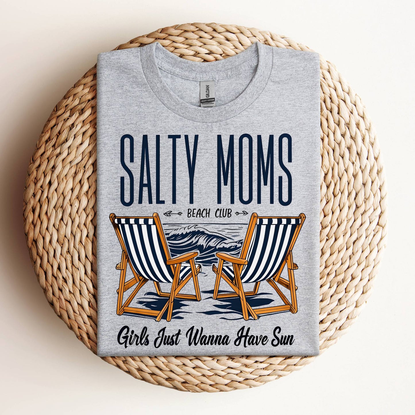 Salty Moms Beach Club Shirt