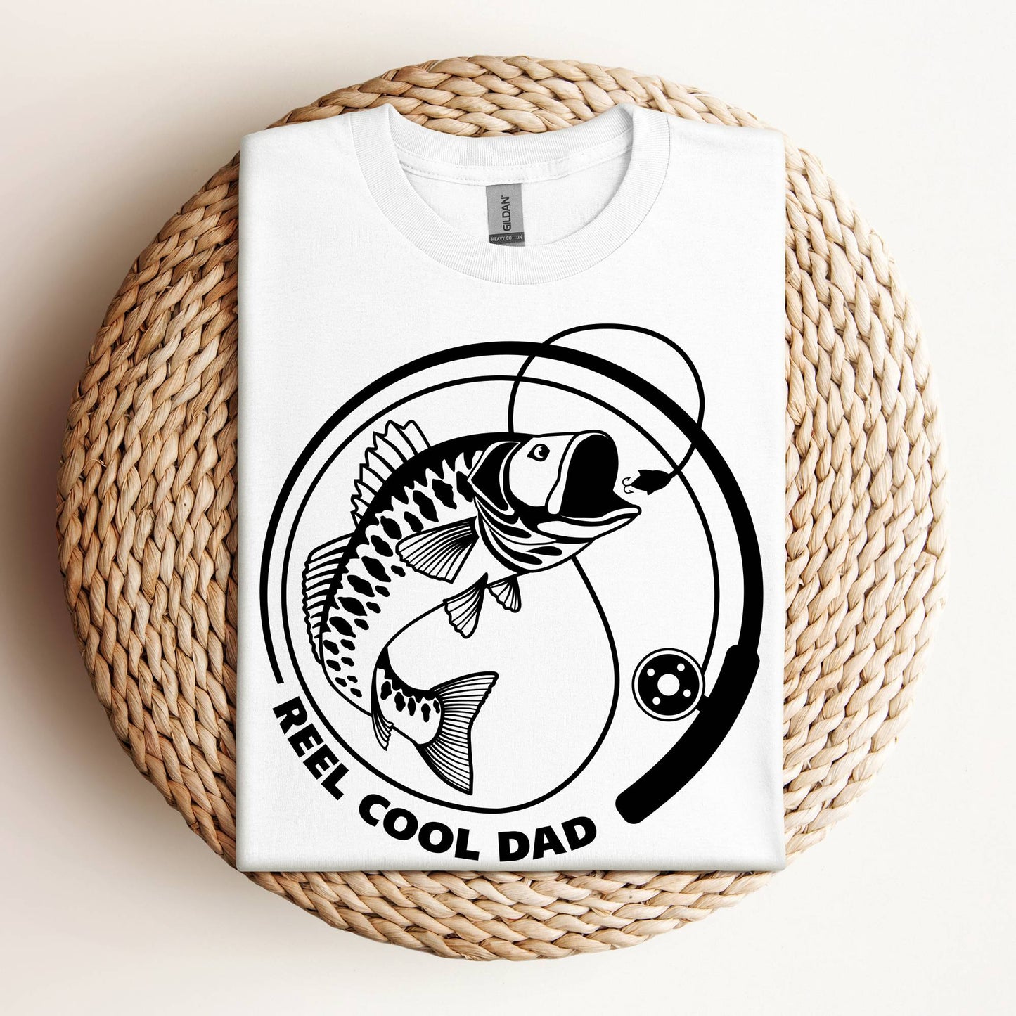 Reel Cool Dad Fishing Shirt