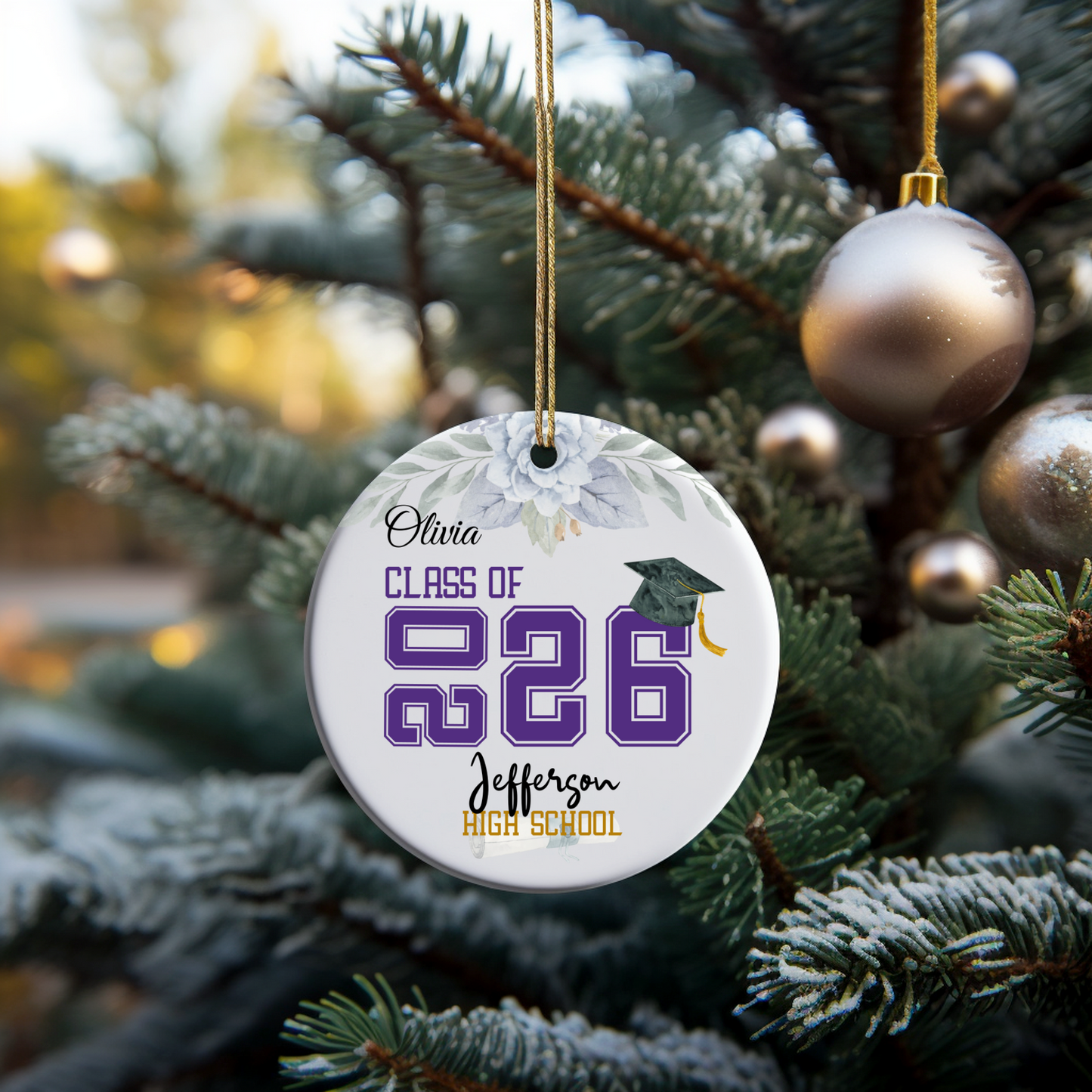 Personalized Graduation Ornament