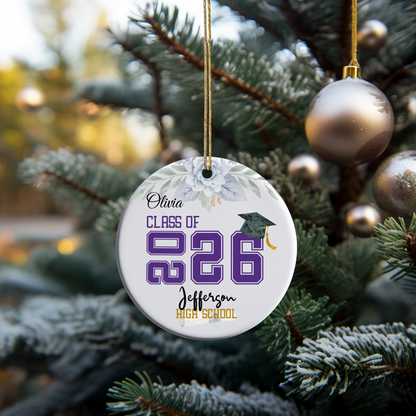 Personalized Graduation Ornament