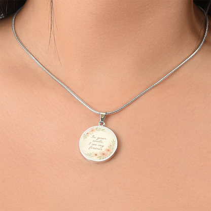 In Your Smile I See My Forever Personalized Necklace