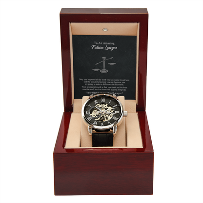 Future Lawyer Watch Graduation Gift