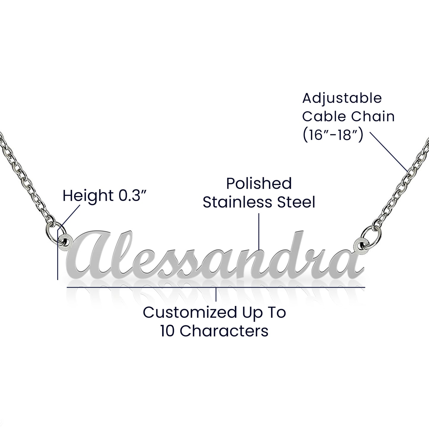 Daughter Name Necklace