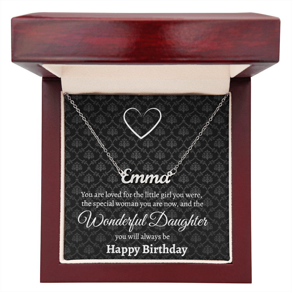 Daughter Name Necklace