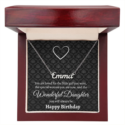 Daughter Name Necklace