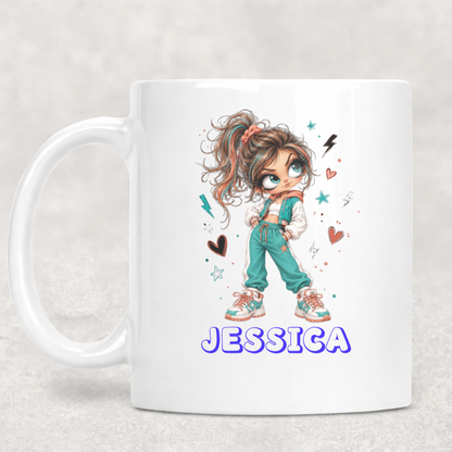 Personalized Sassy Girl - Not High Maintenance Just Highly Specific Coffee Mug