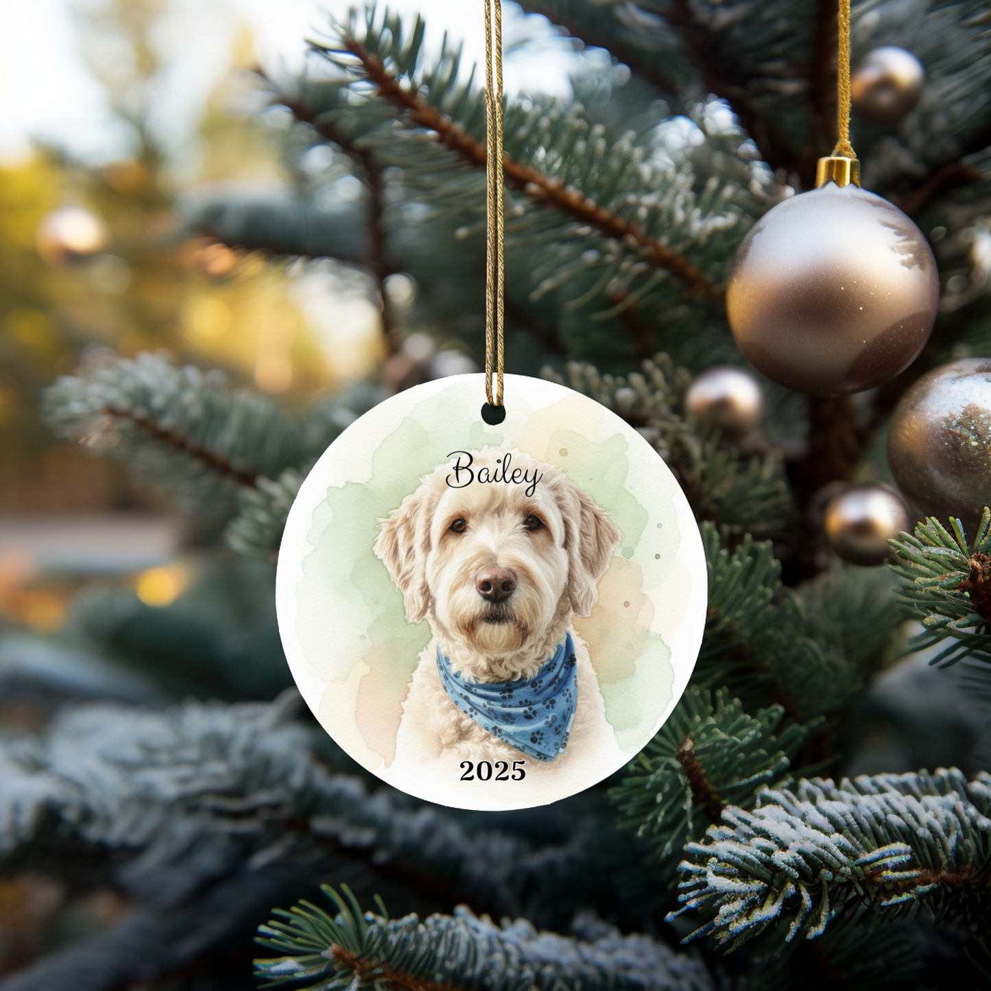 Custom Pet Memorial Ornament