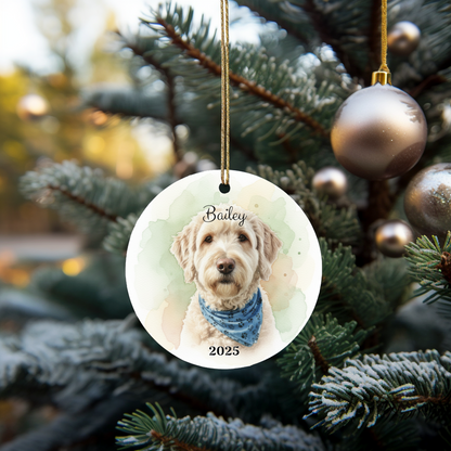 Custom Pet Memorial Ornament