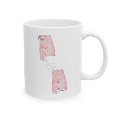Long Distance Mom Mug State to State