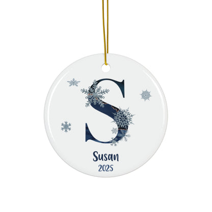 Snowflake Name Ornament