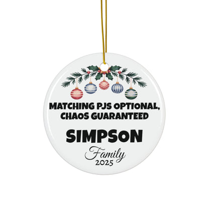 Family Christmas Ornament