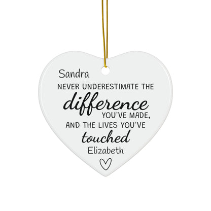 Thank You Gift Difference You Made