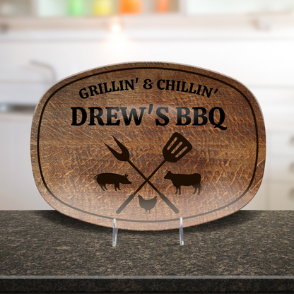 Personalized Grillin' & Chillin' Platter