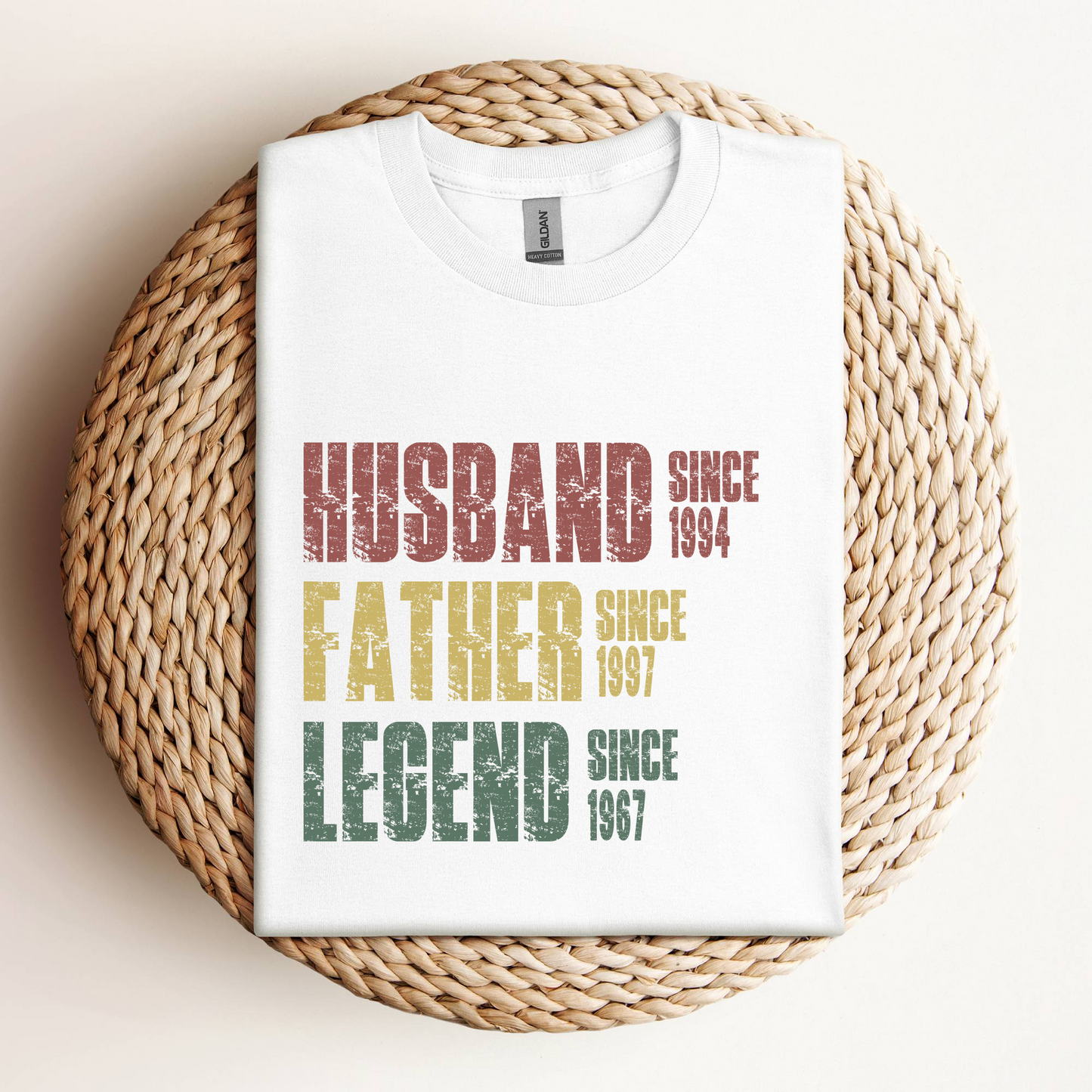 Husband Father Legend Tee