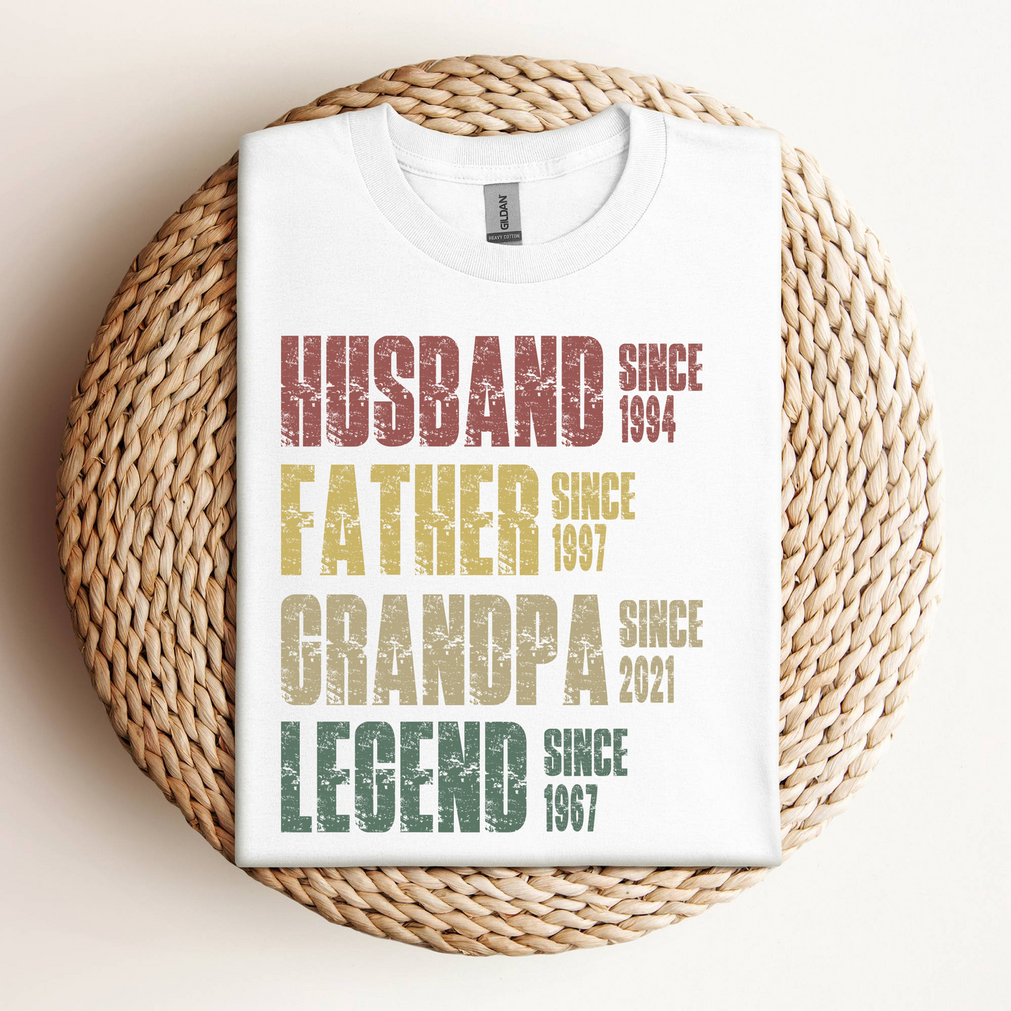Husband Father Grandpa Legend