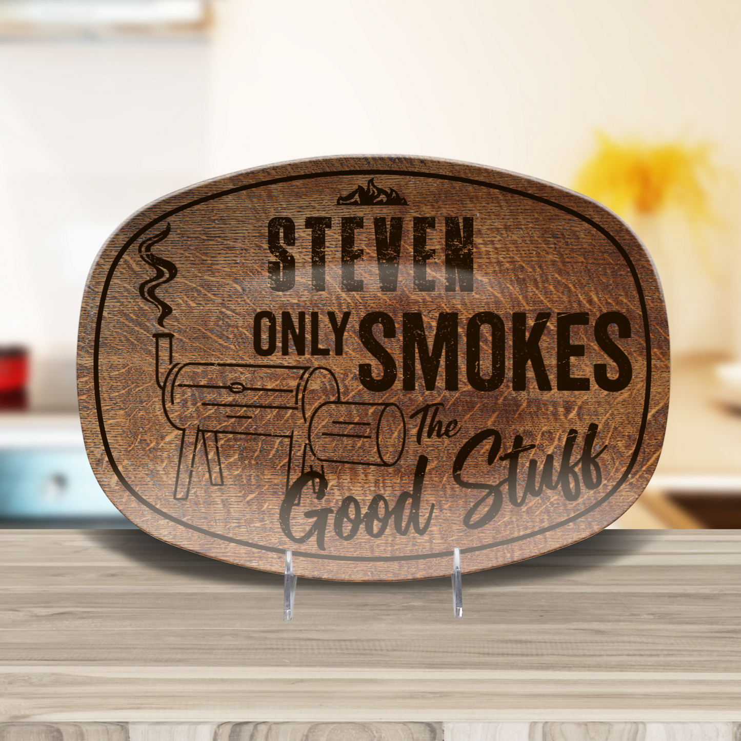 Only Smoke The Good Stuff Platter