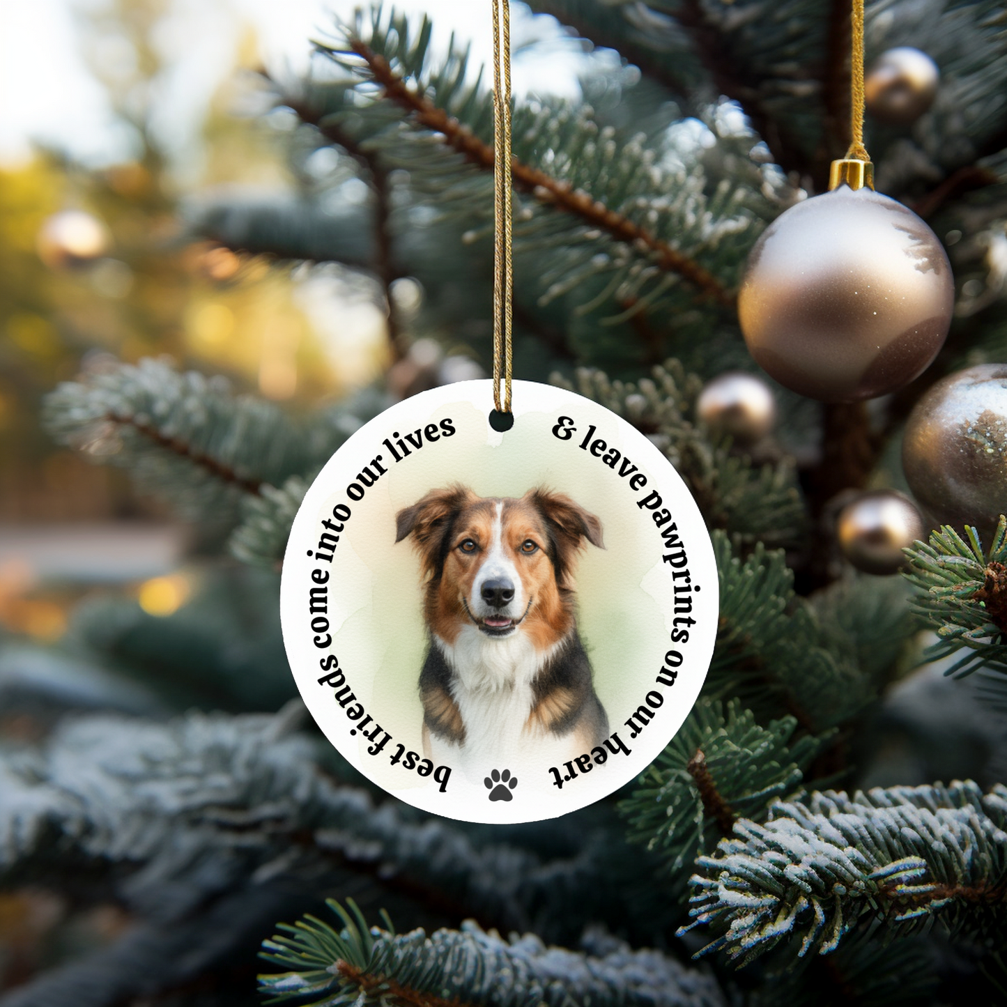 Custom Pet Memorial Ornament