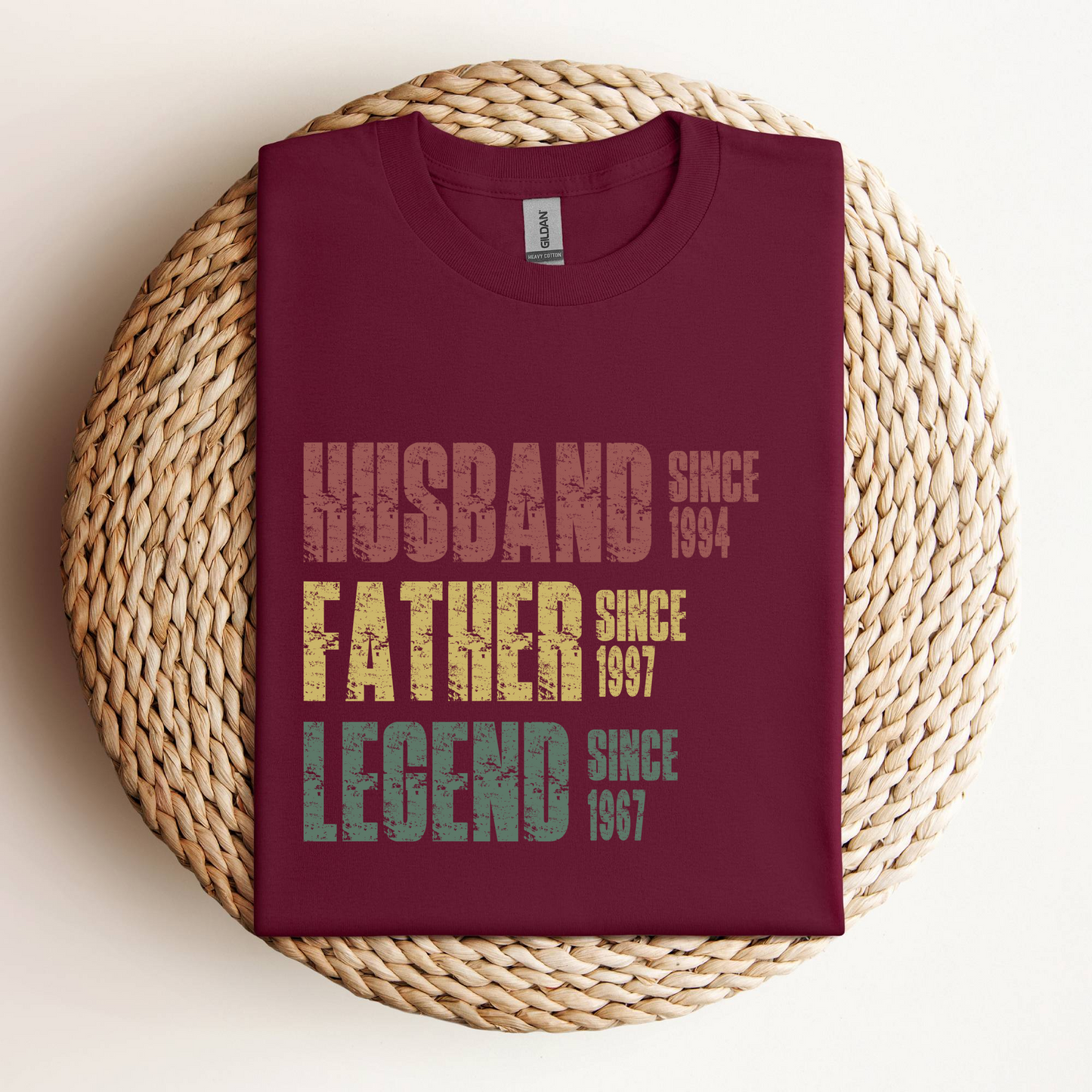 Husband Father Legend Tee