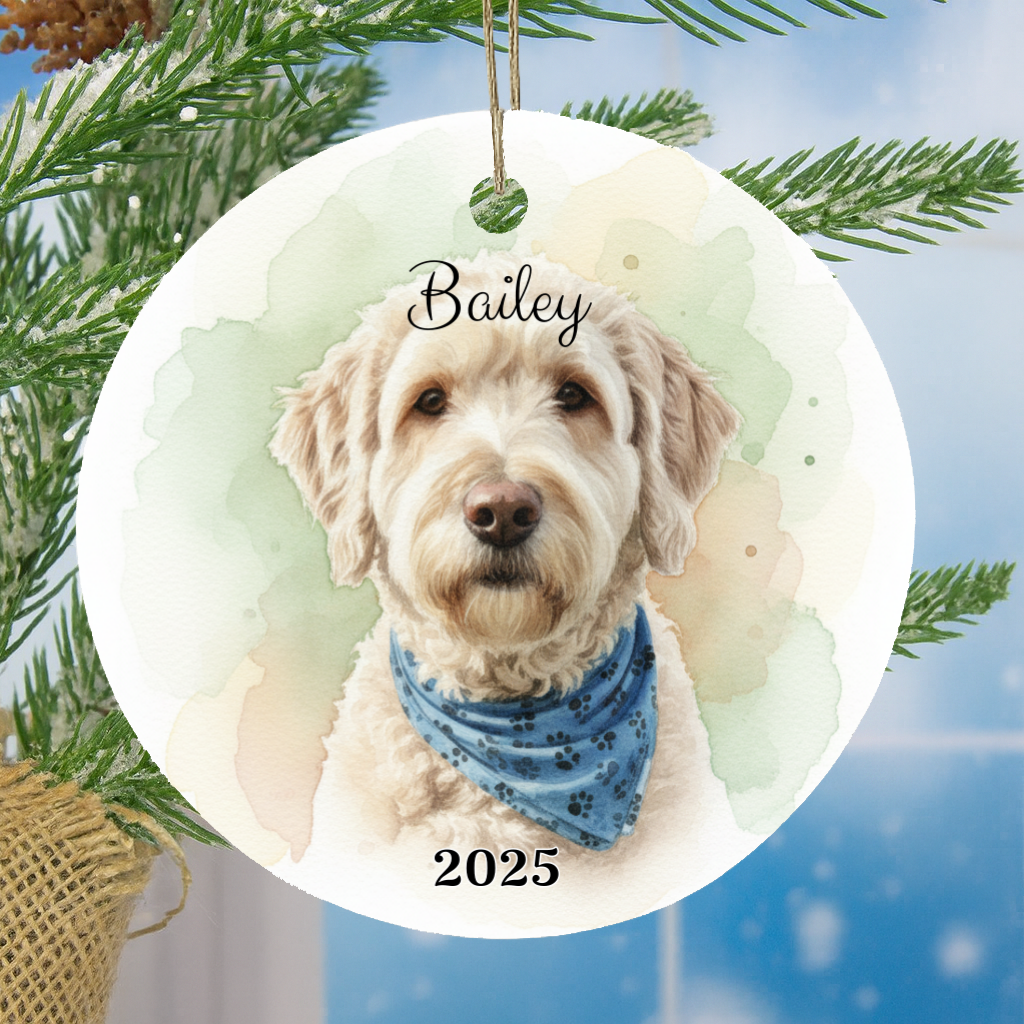 Custom Pet Memorial Ornament